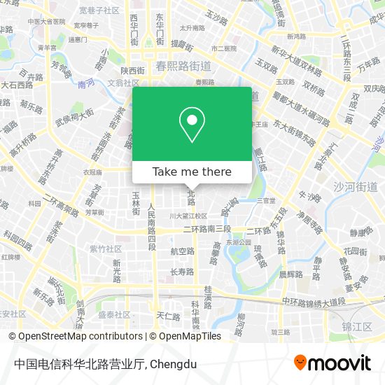 中国电信科华北路营业厅 map