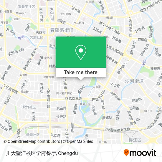 川大望江校区学府餐厅 map