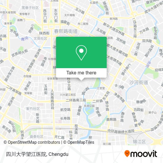 四川大学望江医院 map