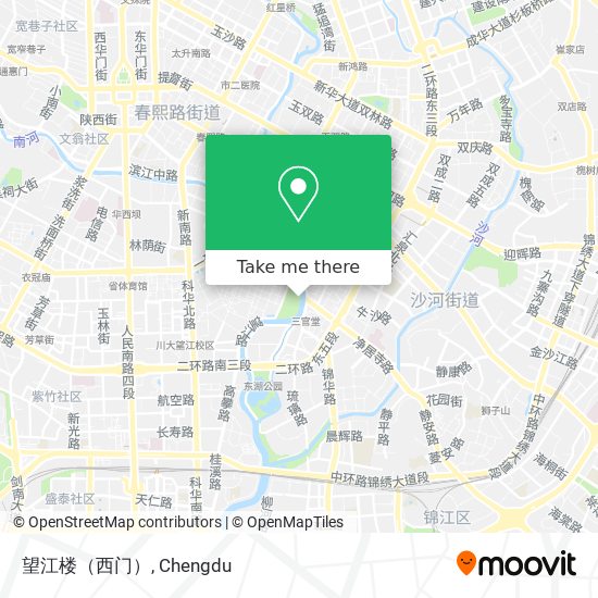 望江楼（西门） map