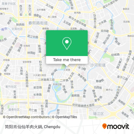 简阳肖仙仙羊肉火鍋 map