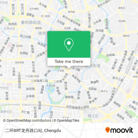 二环BRT龙舟路口站 map