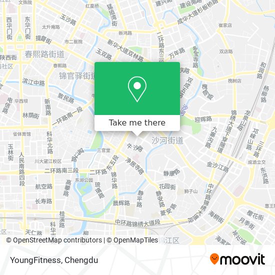 YoungFitness map