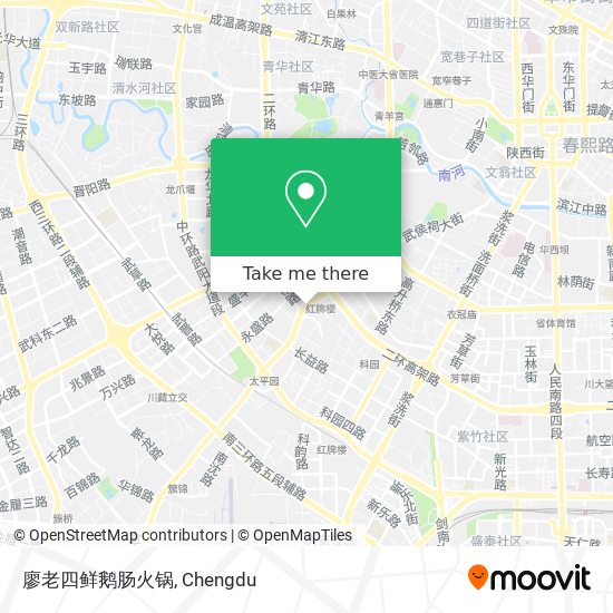 廖老四鲜鹅肠火锅 map