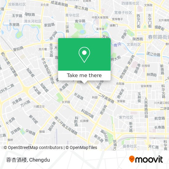 蓉杏酒楼 map