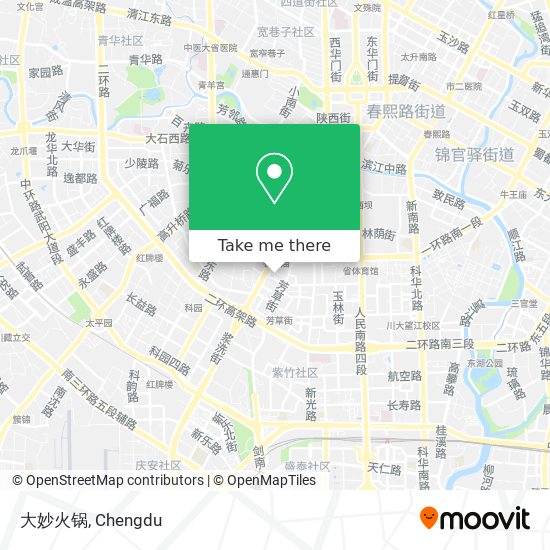 大妙火锅 map