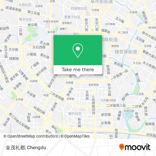 金茂礼都 map