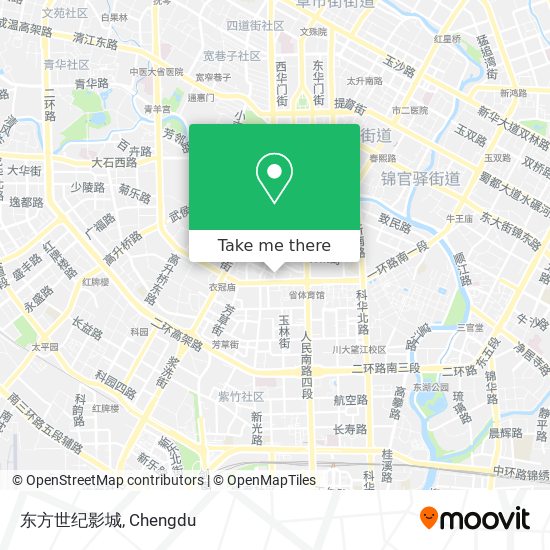 东方世纪影城 map