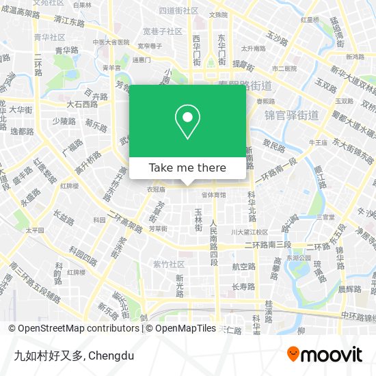 九如村好又多 map