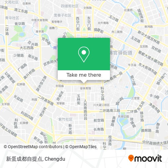 新蛋成都自提点 map