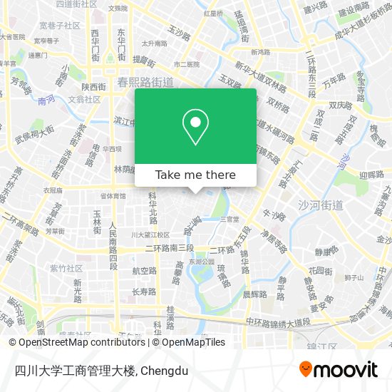 四川大学工商管理大楼 map