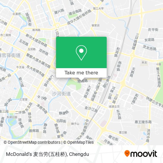 McDonald's 麦当劳(五桂桥) map