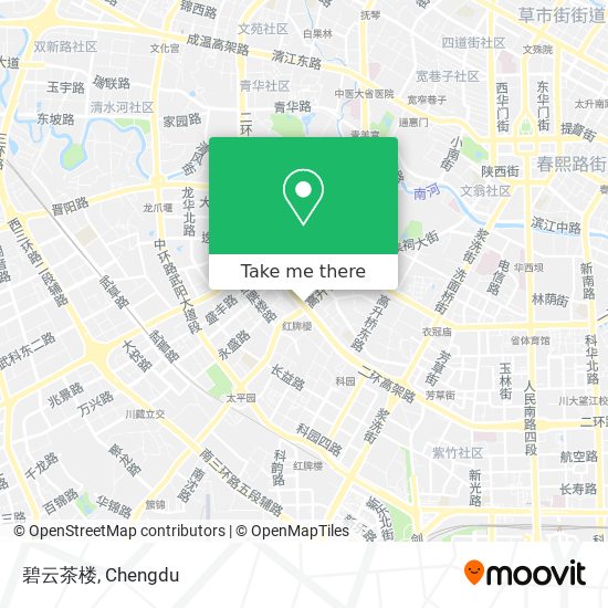 碧云茶楼 map