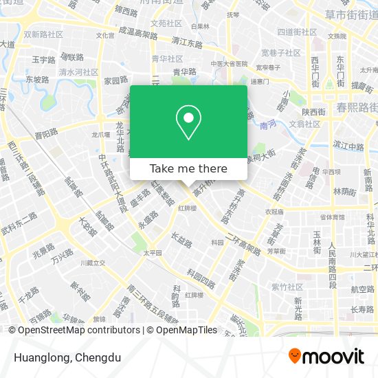 Huanglong map