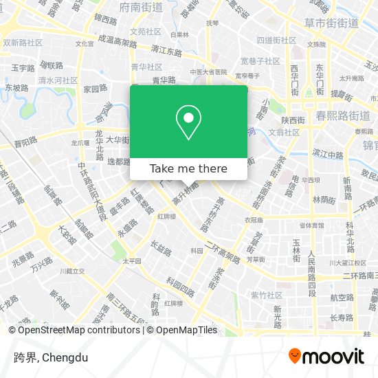 跨界 map