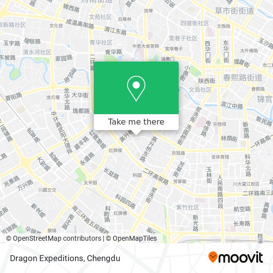 Dragon Expeditions map