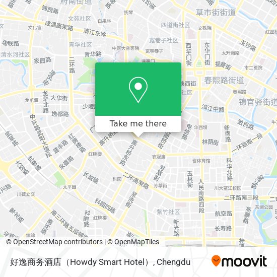 好逸商务酒店（Howdy Smart Hotel） map