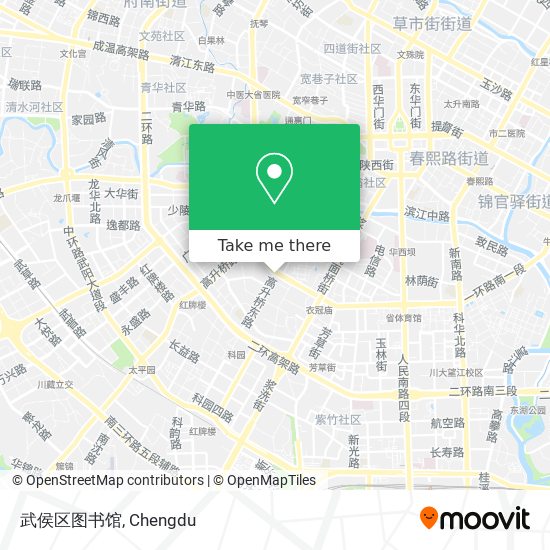 武侯区图书馆 map