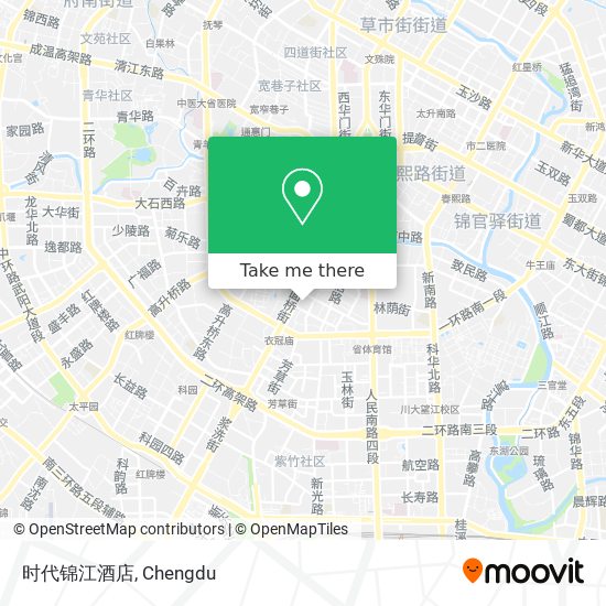 时代锦江酒店 map