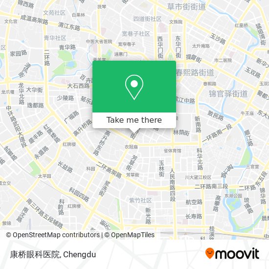 康桥眼科医院 map