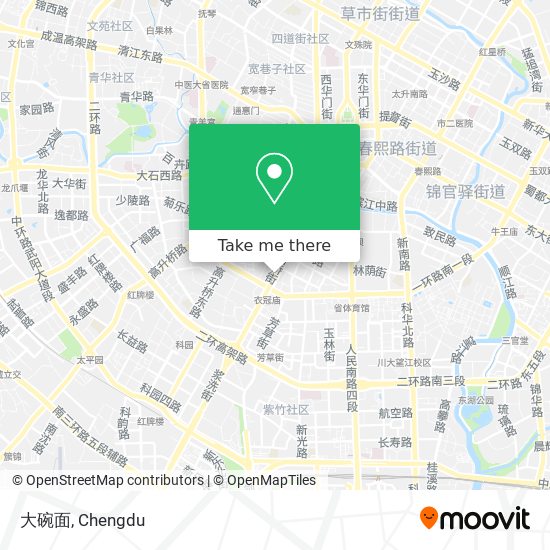 大碗面 map