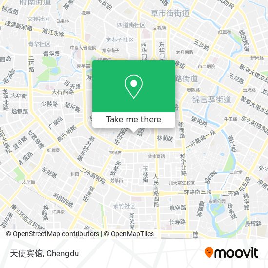 天使宾馆 map