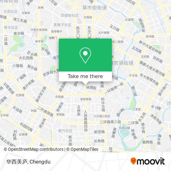 华西美庐 map