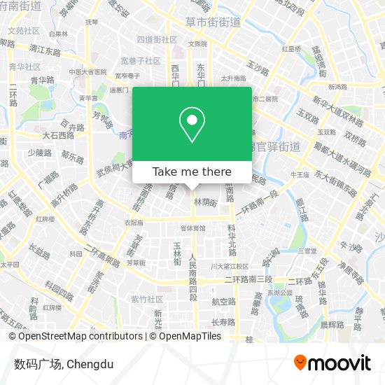 数码广场 map