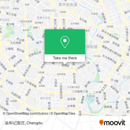 渝和记面庄 map
