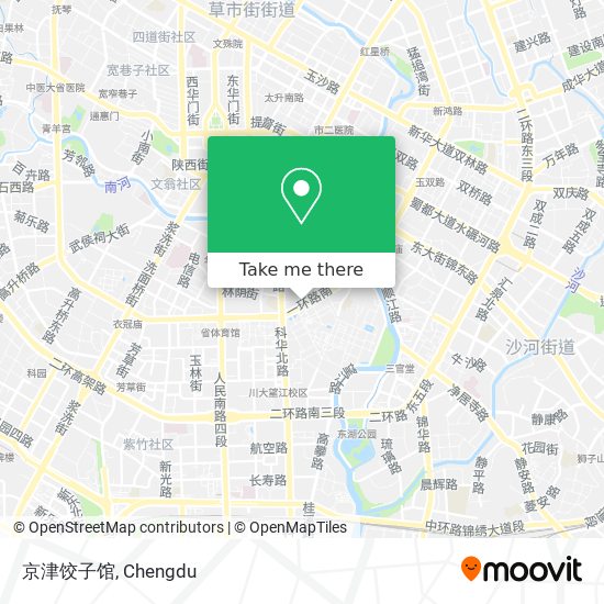 京津饺子馆 map