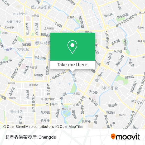 超粤香港茶餐厅 map