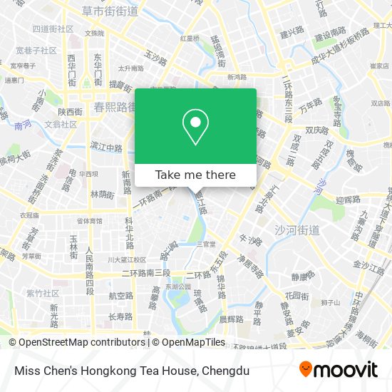Miss Chen's Hongkong Tea House map