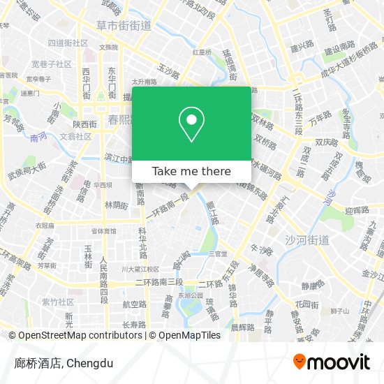 廊桥酒店 map
