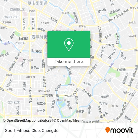 Sport Fitness Club map