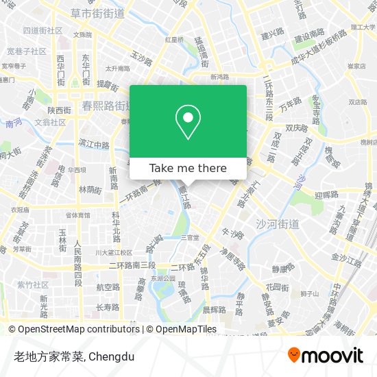 老地方家常菜 map