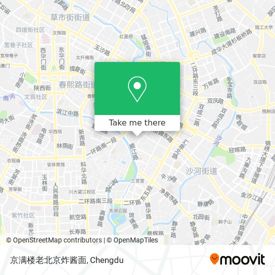 京满楼老北京炸酱面 map
