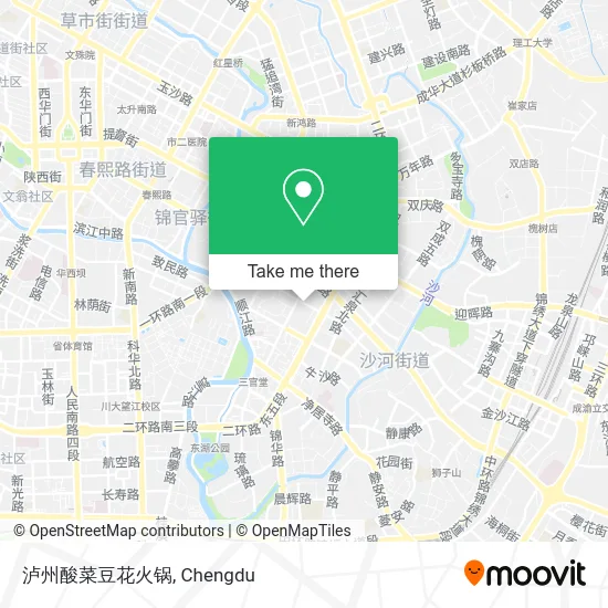 泸州酸菜豆花火锅 map