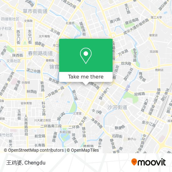 王鸡婆 map