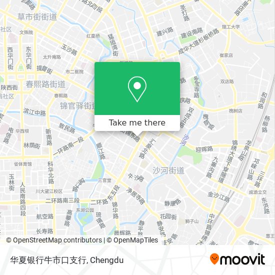 华夏银行牛市口支行 map