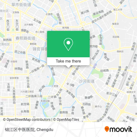 锦江区中医医院 map