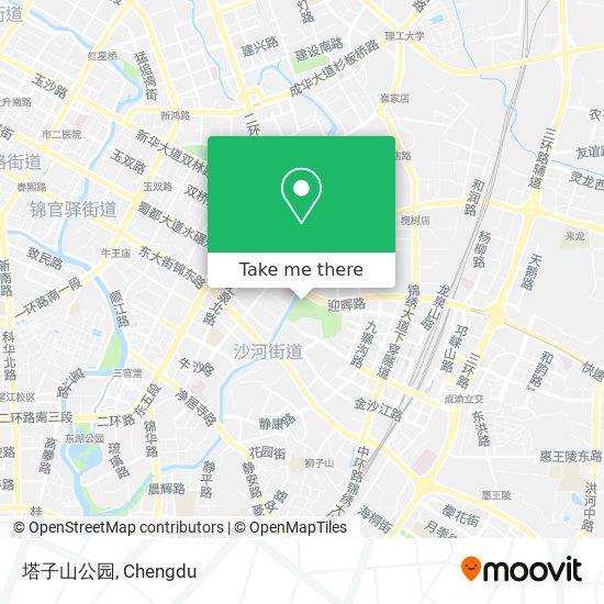 塔子山公园 map