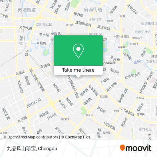 九品风山珍宝 map