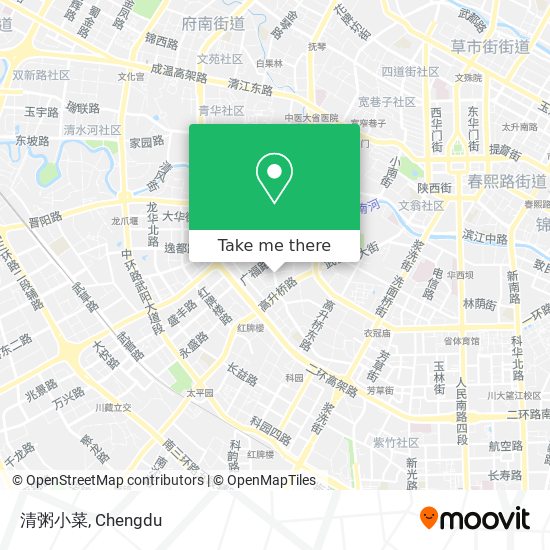 清粥小菜 map
