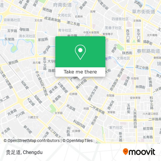 贵足道 map