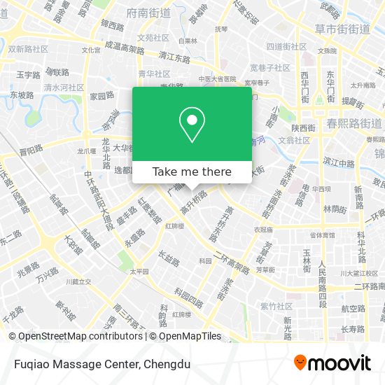 Fuqiao Massage Center map