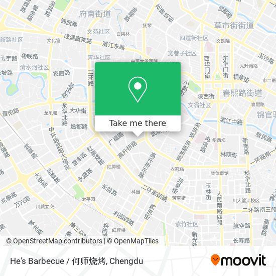 He's Barbecue / 何师烧烤 map