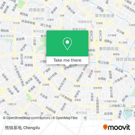 熊猫基地 map