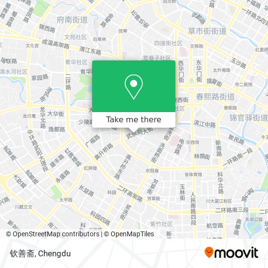 钦善斋 map