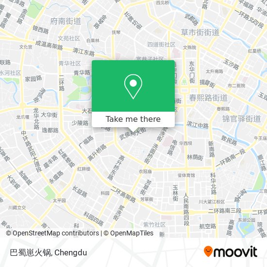 巴蜀崽火锅 map