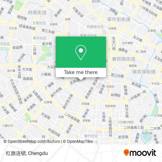 红旗连锁 map